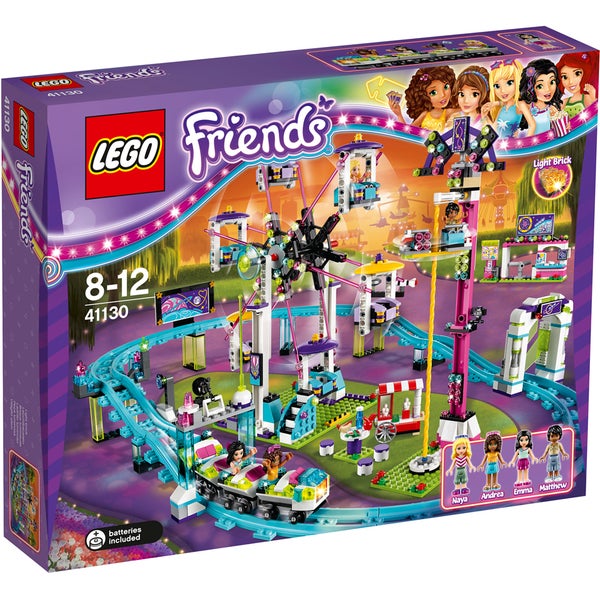 LEGO Friends: Les montagnes russes du parc d'attractions (41130)