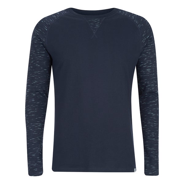 Jack & Jones Men's Core Inc Long Sleeve T-Shirt - Navy Blazer
