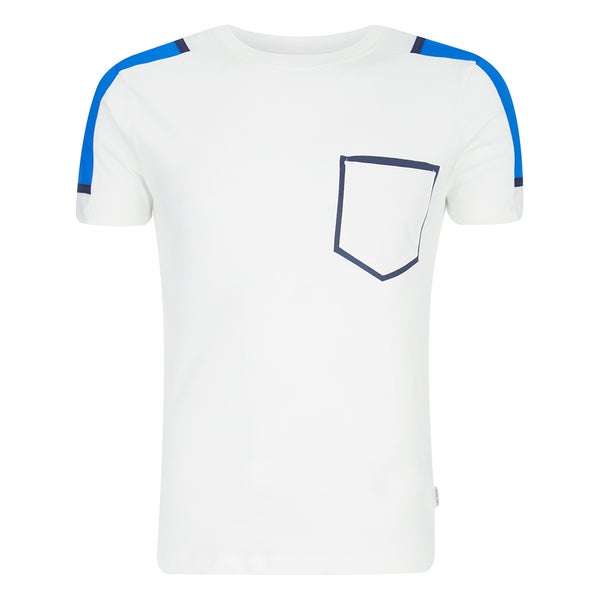 Jack & Jones Men's Core Block T-Shirt - White