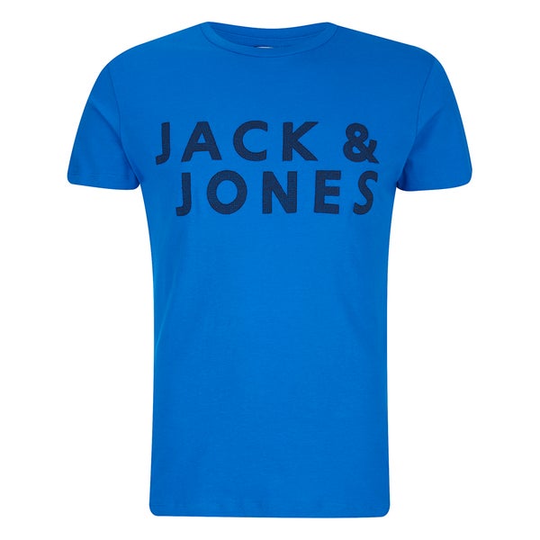 T -Shirt Jack & Jones pour Homme Core Ready -Bleu
