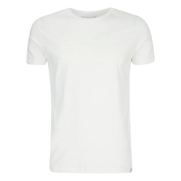 T-Shirt Homme Jack & Jones Core Columbus -Blanc