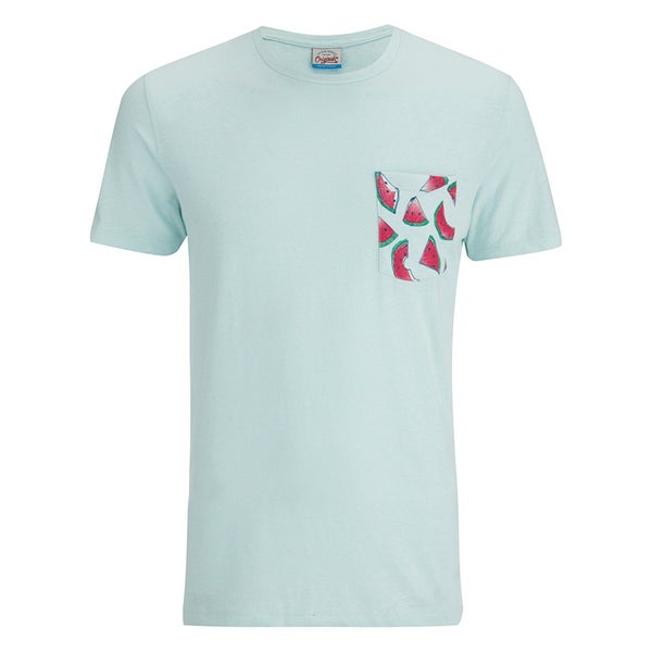T-Shirt Jack & Jones Poche à fleur -Surf