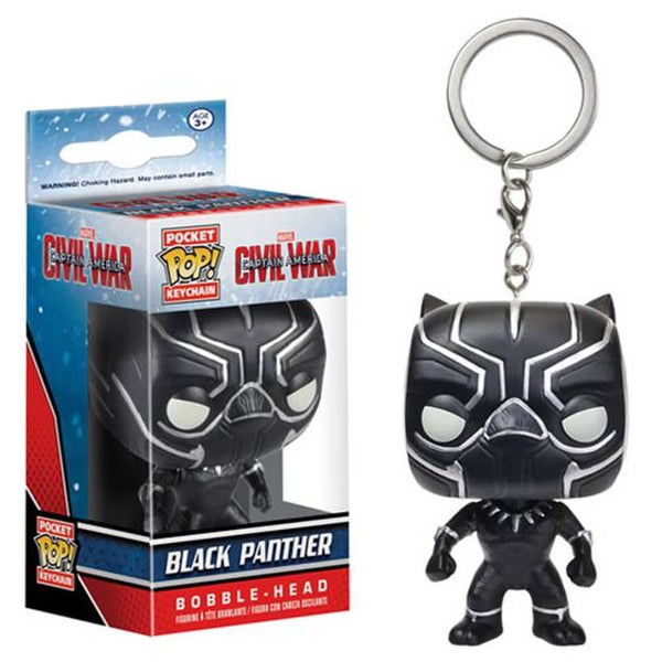 Captain America: Civil War Black Panther Pocket Pop! Sleutelhanger