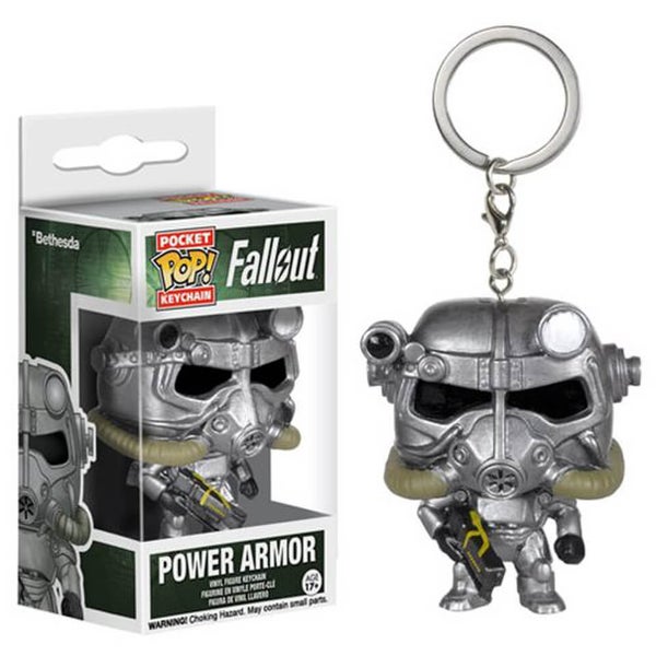 Fallout Power Armor Pocket Pop! Key Chain