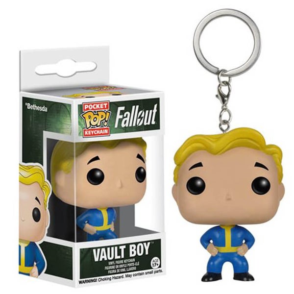 Fallout Vault Boy Pocket Pop! Key Chain