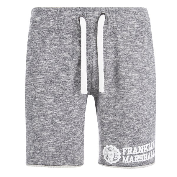 Franklin & Marshall Men's Fleece Sweat Shorts - Sport Grey Melange