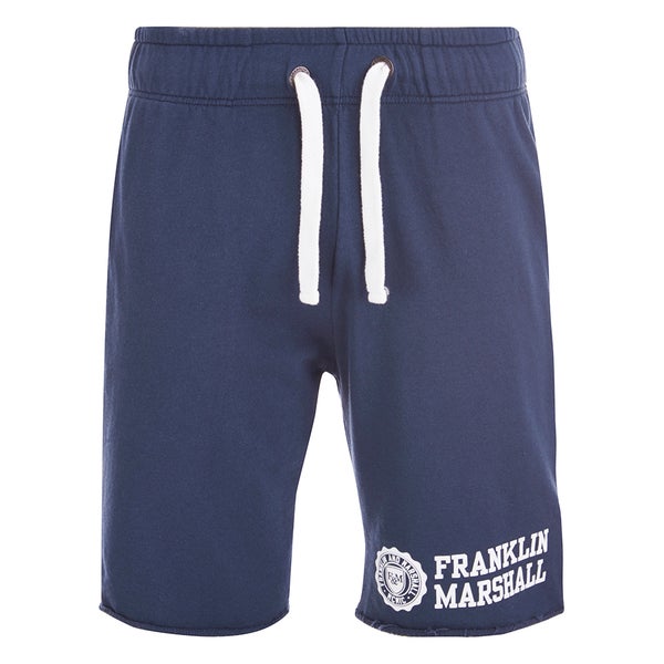 Franklin & Marshall Men's Fleece Sweat Shorts - Navy