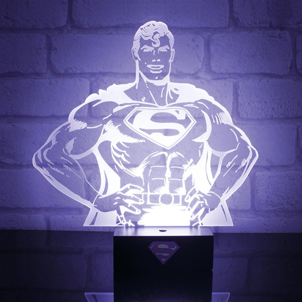 Lampe 3D Super Héro Superman DC Comics