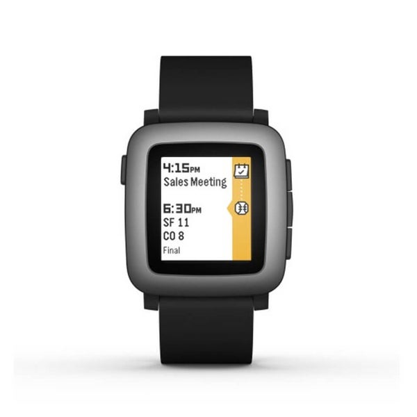 Pebble Time Smartwatch - Zwart