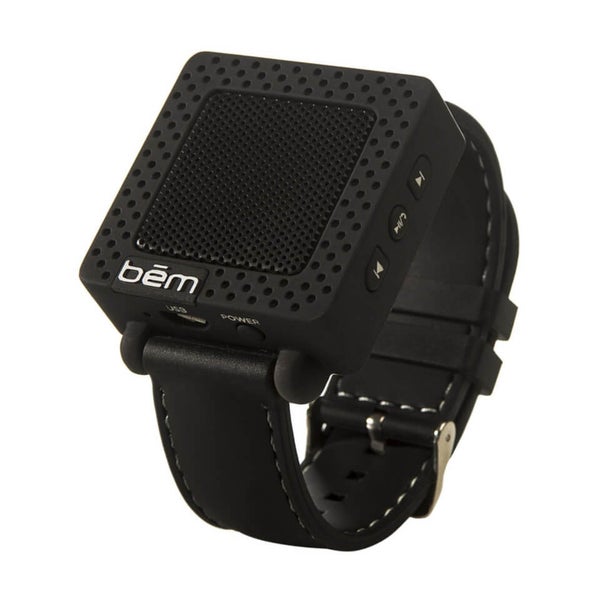 Bem Wristband Bluetooth Speaker - Black