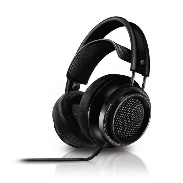 Philips X2 Fidelio Open Back High Res Headphones - Black