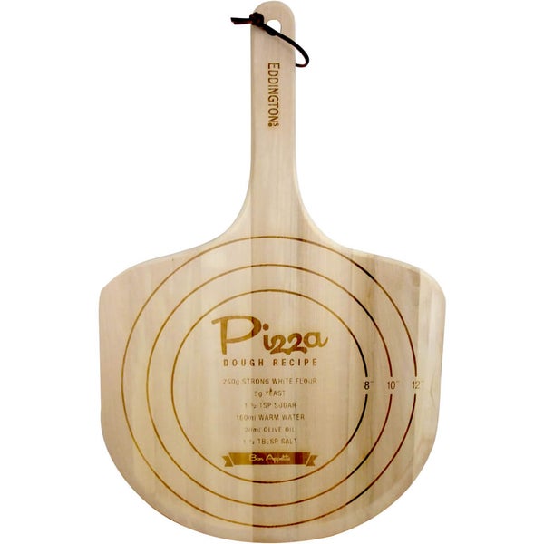 Eddingtons Traditional Wooden Pizza Paddle - 35cm