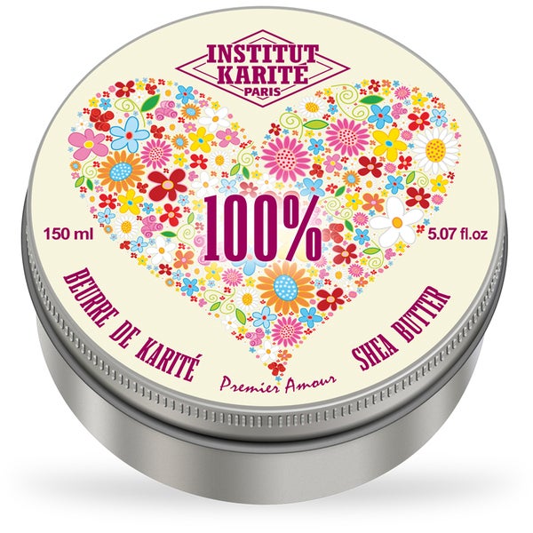 Institut Karité Paris 100% ピュアシアバタープレミアアムール - 無香料（150ml）