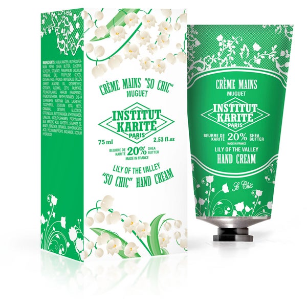 Institut Karité Paris Shea Hand Cream So Chic - Lily of the Valley 75ml