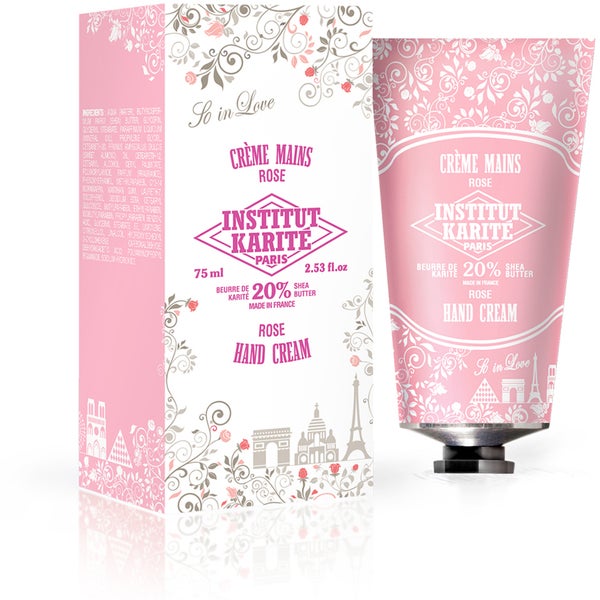 Institut Karité Paris Shea Hand Cream So In Love - Rose 75 ml