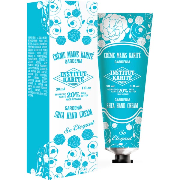 Institut Karité Paris Shea Hand Cream So Elegant - Gardenia 30ml