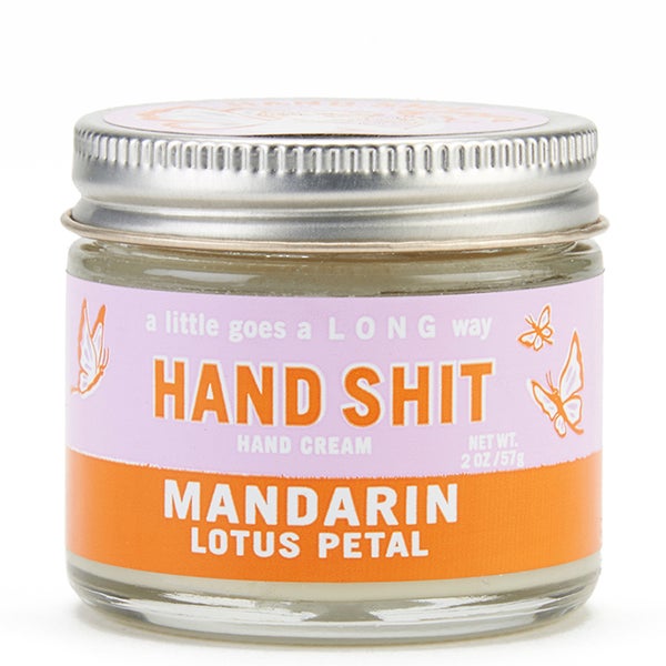 Crème pour les mains -Hand Sh*t (Mandarine et Lotus)