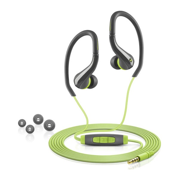 Sennheiser OCX 684i Sports Earphones Inc In-Line Remote and Mic (Apple) - Green