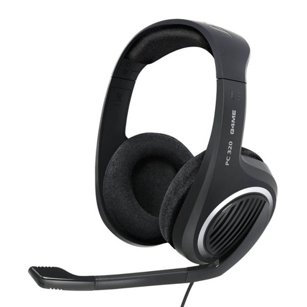 Sennheiser PC 320 Open Over-Ear Gaming Headset with Noise Cancelling Mic - Black
