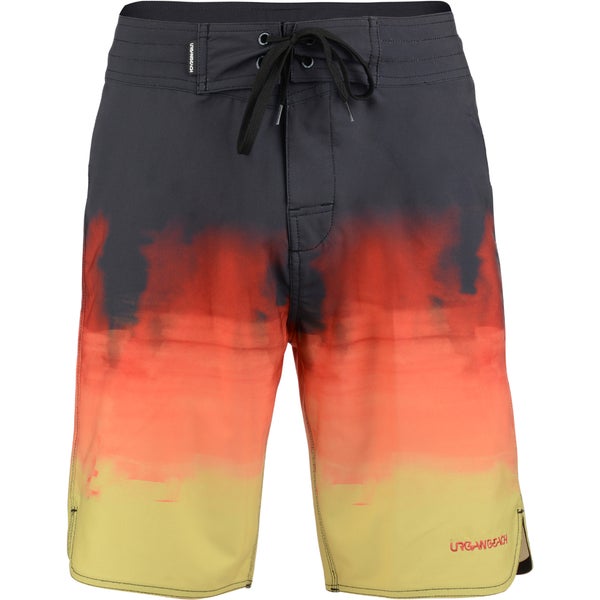 Urban Beach Men's Pipeline 4 Way Board Shorts - Red