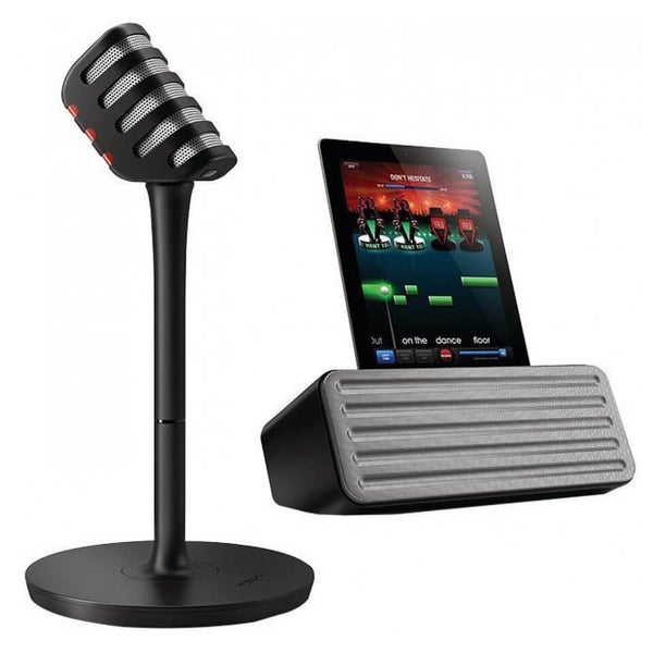 Philips AEA7000 'The Voice' Karaoke Machine and Bluetooth Docking Station (Wireless Mic Included) - Black/Grey