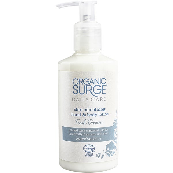 Loción para Manos y Cuerpo Fresh Ocean de Organic Surge (250 ml)