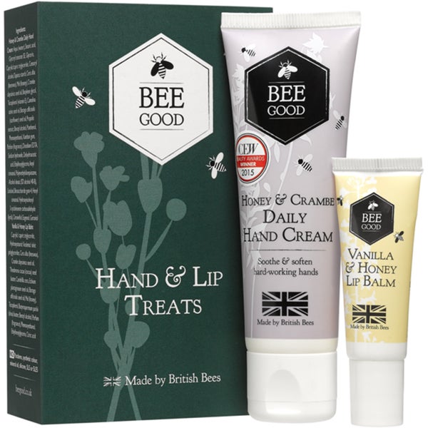 Bee Good Try Me Hand and Lip Treats Kit (værdi £13,75)