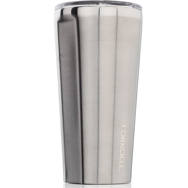 Corkcicle Canteen Triple Insulated Tumbler 16 oz - Brushed Steel