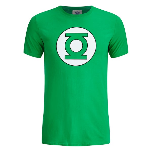 DC Comics Men's Green Lantern Men's Logo T-Shirt - Green