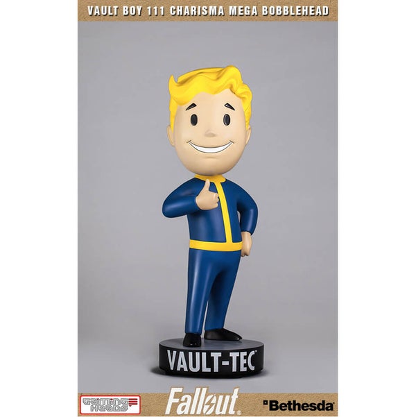 Gaming Heads Fallout 4 Vault Boy 111 15 Inch Statue