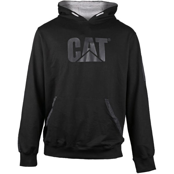 Caterpillar Men's Lightweight Tech Hooded Sweatshirt - Black