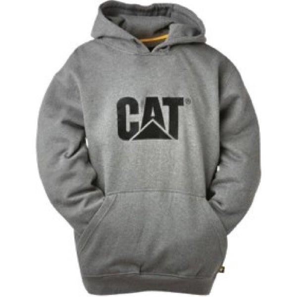 Caterpillar Men's Trademark Sweater Hoody - Grey