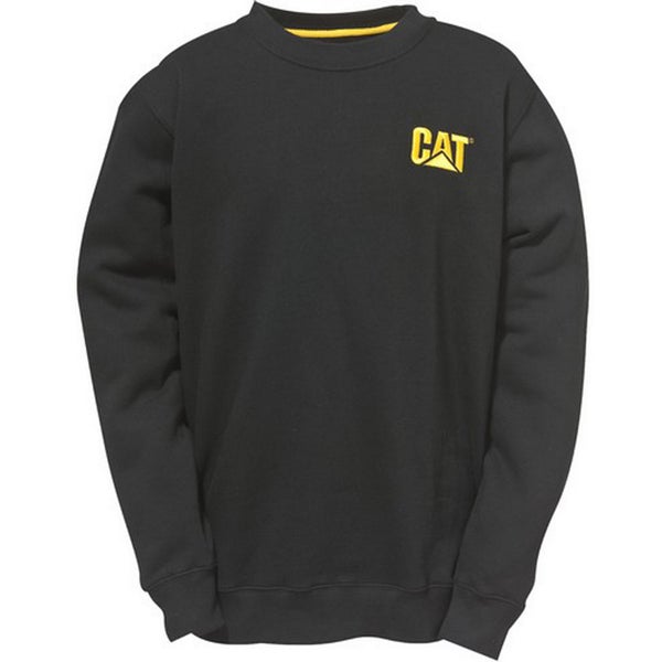 Caterpillar Men's Trademark Crew Sweatshirt - Black