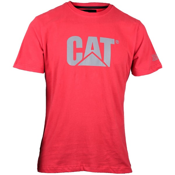 Caterpillar Men's Logo T-Shirt - Red