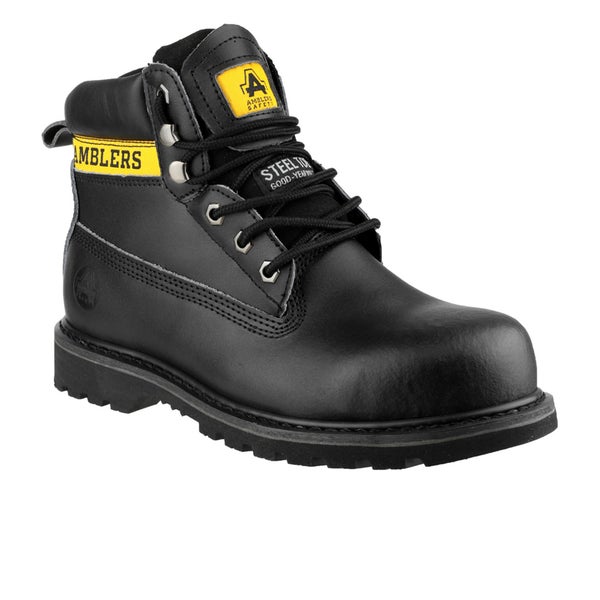 Amblers Safety Men's FS9 Lace Up Boots - Black