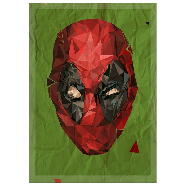 In Pieces' - Deadpool inspired Artwork Print - 14 x 11 Inches