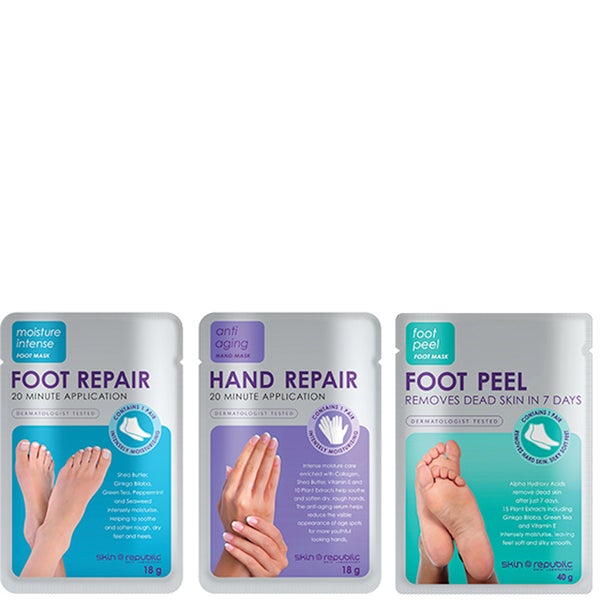 Skin Republic Hand and Foot Treatment Bundle