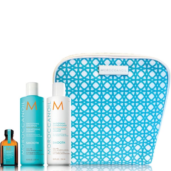 Moroccanoil Smooth Shampoo, Conditioner and Treatment Trio Bag (Worth £52.15)