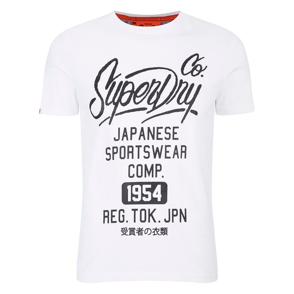 Superdry Men's Comp Entry T-Shirt - Optic
