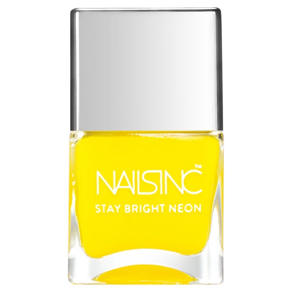 nails inc. Golden Lane Nail Polish - Neon Yellow 14ml
