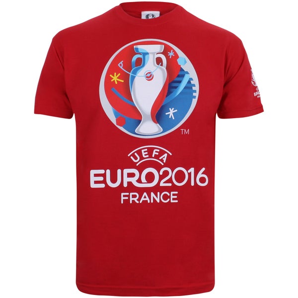 Euro 16 Men's Tournament T-Shirt - Red
