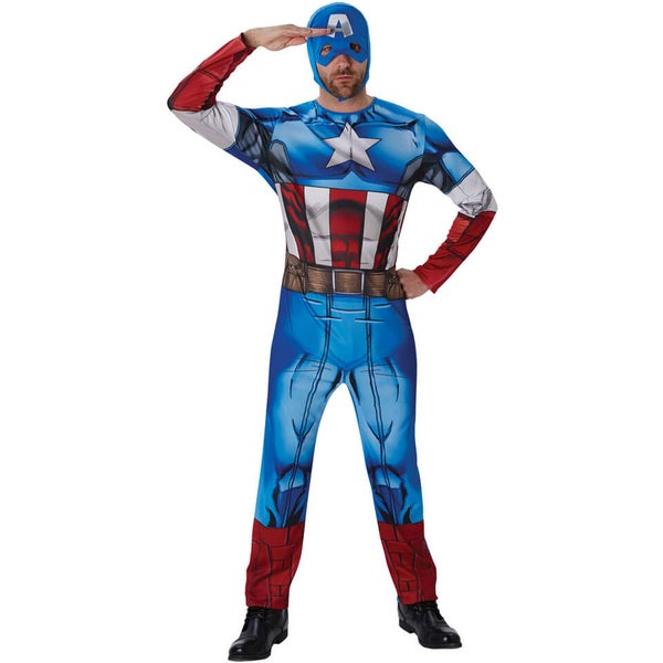 Marvel Avengers Men's Captain America Fancy Dress