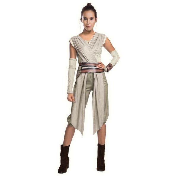 Star Wars Women's Deluxe Rey Fancy Dress