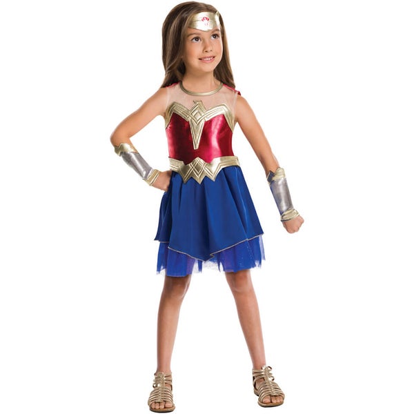 DC Comics Girls' Wonder Woman Fancy Dress