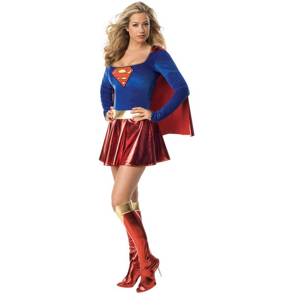 DC Comics Women's Supergirl Fancy Dress