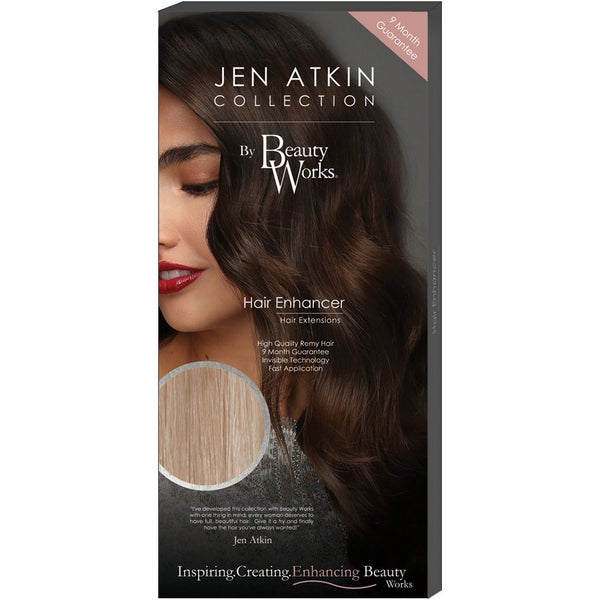 Extensiones Hair Enhancer 18" Jen Atkin de Beauty Works - Champagne Blonde 613/18