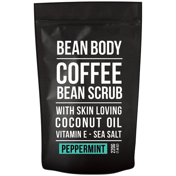 Bean Body Coffee Bean Scrub - Peppermint (ビーン ボディ コーヒー ビーン スクラブ - ペパーミント) 220g