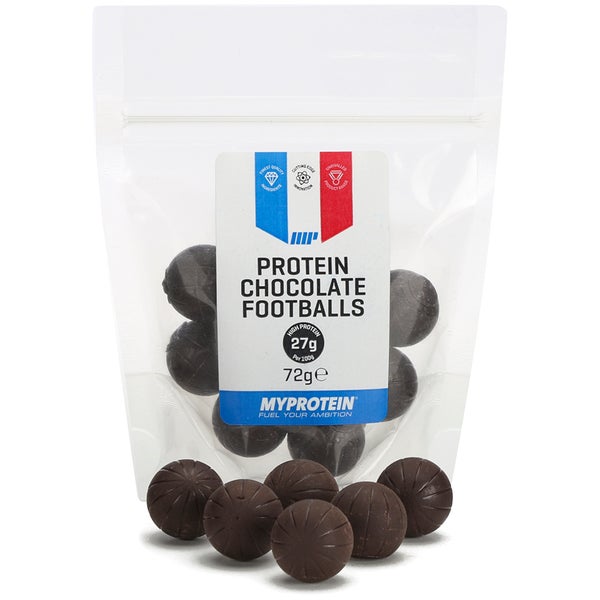 Protein Chocolate Footballs
