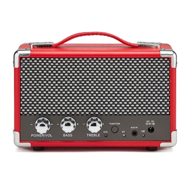 GPO Retro Mini Westwood Bluetooth Speaker - Red