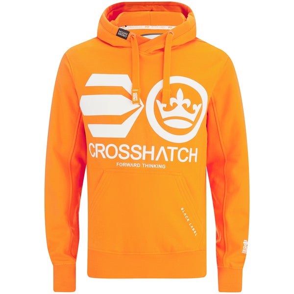 Sweatshirt à Capuche "Quon Kangeroo " Crosshatch -Homme -Orange